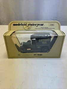 Matchbox Y-5 1927 Talbot Van Lipton’s Tea  Models of Yesteryear New In Box! - Picture 1 of 2