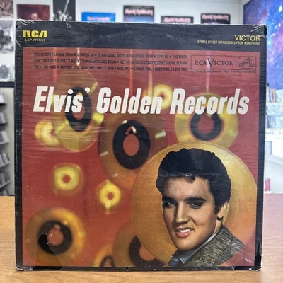 ELVIS PRESLEY ELVIS' GOLDEN RECORDS LP  ~ 1977 RCA AFL1-1707 ~ FACTORY SEALED RE - Image 1 of 4