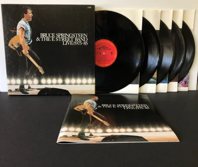 Bruce Springsteen LIVE 1975-85 Orig 1986 Columbia 5lp Box + Booklet EPD VG++/NM - Image 1 of 4