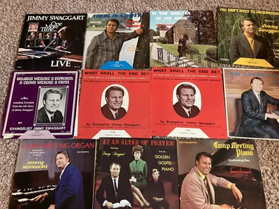 Jimmy Swaggart LP Vinyl Lot of 11 Evangelist Gospel Sermon Music Christian - Image 1 of 4
