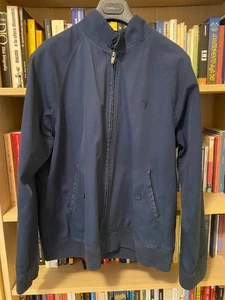 Giubbotto Ben Sherman Taglia L Navy/blu Harrington - Foto 1 di 3