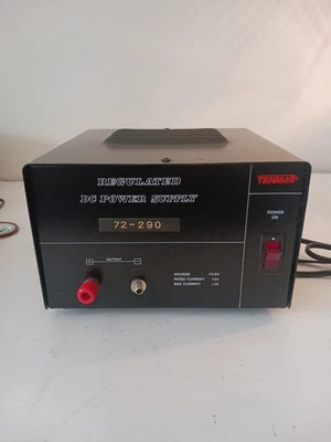 Fuente de alimentación regulada Tenmar 72-290 13,8 VDC 10 AMP Foto 1 de 4