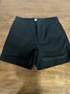 Pantalones Cortos Chinos A New Day Negros Elastizados Para Mujer Talla 6 Calce Clásico Verano Informales - Imagen 1 de 4