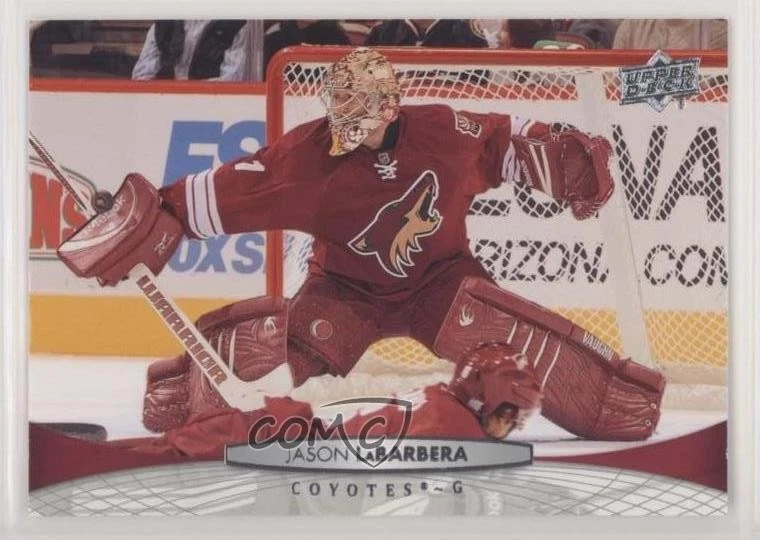 2011-12 Upper Deck Jason LaBarbera #309 - Image 1 of 2