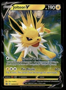 Pokemon Tcg Jolteon V #SWSH151 Pokemon Promo NM - Picture 1 of 2