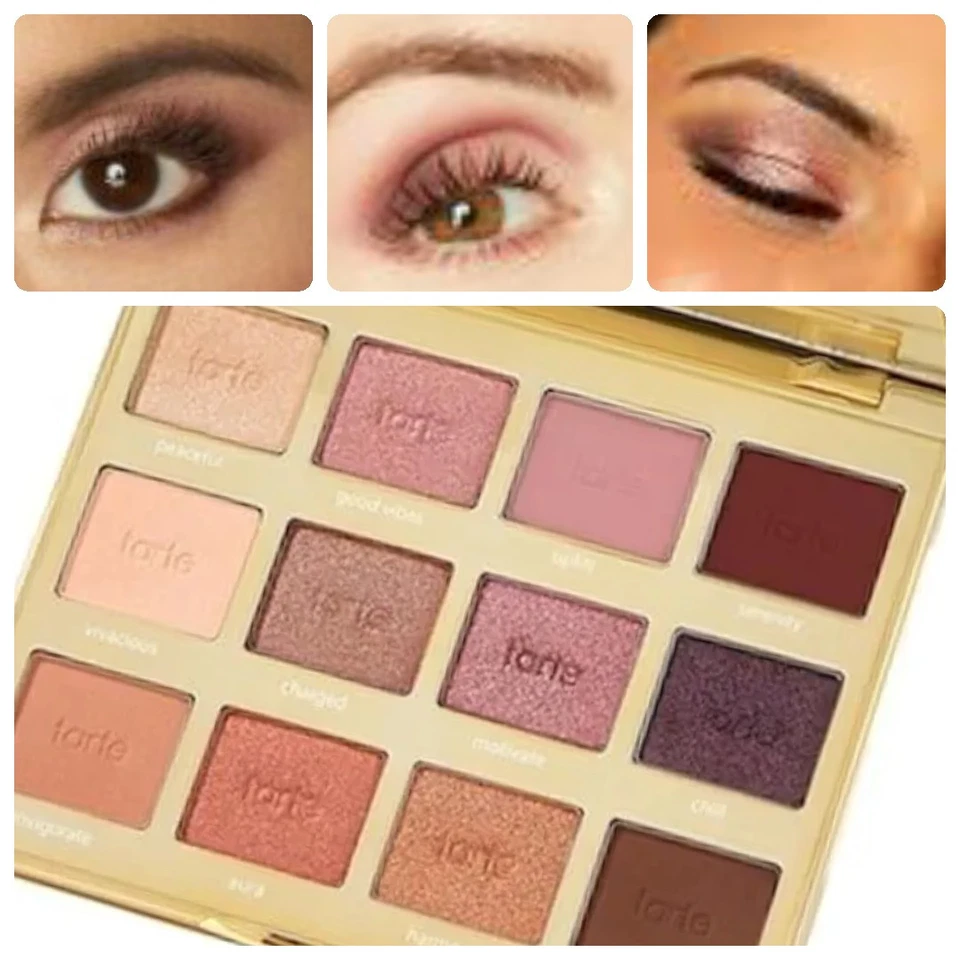Tarte Tartelette Energy Amazonian Clay Eyeshadow Palette Authentic