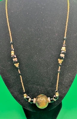 Precioso collar de cuentas de cristal y vidrio de Swarovski con caja Foto 1 de 4