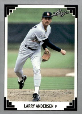 1991 Leaf #407 Larry Andersen - Image 1 of 2