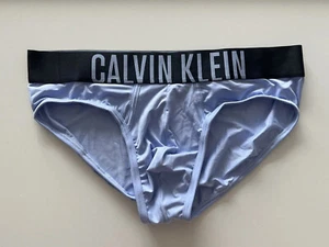Authentic New Calvin Klein Men Intense Power Microfiber Hip Brief Blue Size XL - Bild 1 von 4