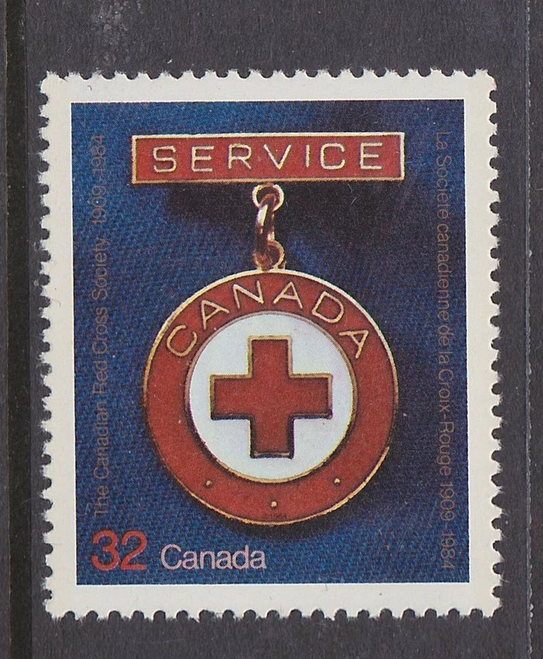 CANADÁ Nº 1013, MEDALLA MERITORIA CRUZ ROJA CANADIENSE, COMO NUEVA NH Foto 1 de 1