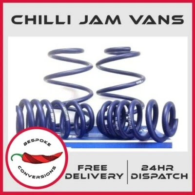 50mm H&R LOWERING SPORTS SPRINGS for VW T5 T6 TRANSPORTER - Kit 1 (light) - Image 1 of 4