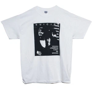 Suicide Electro Punk Indie Rock T-shirt Unisex S-2XL - Picture 1 of 3