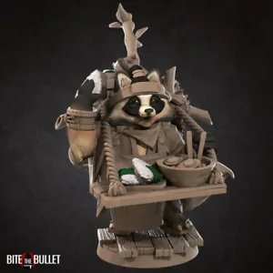 Panda Shop Owner - Bite the Bullet - Fantasy D&D Miniature - Picture 1 of 3