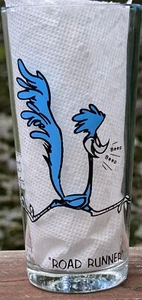 Road Runner Looney Tunes Pepsi Collector Series Glass Vintage 1973* - Picture 1 of 2