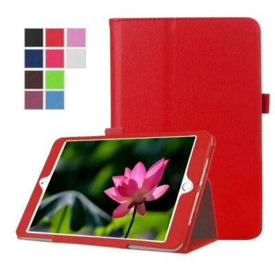 Leather Folding Stand Folio Flip Case For 10.1 Huawei MediaPad M3 Lite T3 8 9.6 - Image 1 of 4