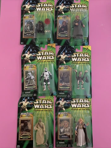 Star Wars Power of the Jedi POTJ 2000 Pick & Choose B3G1! Hasbro Star Wars 3.75" Cover