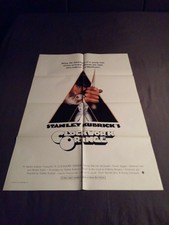A Clockwork Orange (Warner Brothers, 1971) one sheet (27" x 41") folded