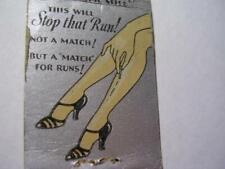 1940's Troy Cleaners Chicago at Tenth Minneapolis MN Matchcover Style for Nylons