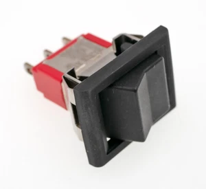 TE Connectivity/ ALCO Switch A107J16ZQ00 Rocker Switch SPDT Center Off Momentary - Picture 1 of 5