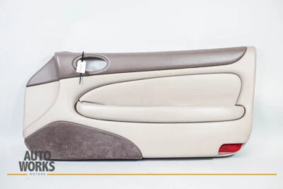 97-06 Jaguar XK8 X100 Cubierta de tarjeta de panel de puerta lateral del pasajero delantero derecho AGD OEM Foto 1 de 4