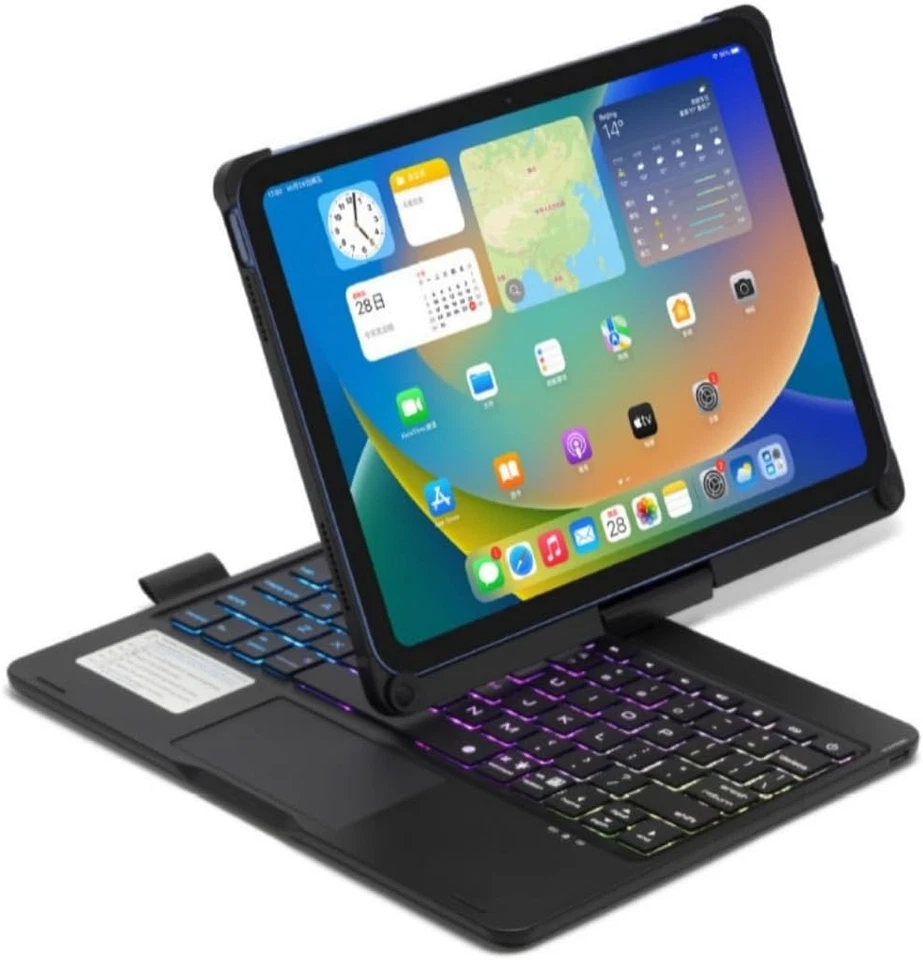 360 Rotatable Keyboard for Ipad A16 2025 (11Th Gen, 11")/ Ipad 10Th Generation 2 - Image 1 of 4