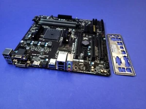 Gigabyte GA-F2A88XM-D3H Desktop-Hauptplatine Mainboard mit Blende - Bild 1 von 3