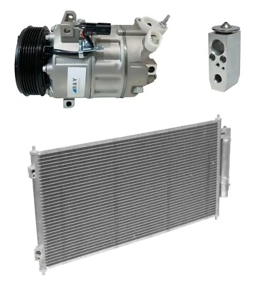 NEW RYC AC Compressor Kit W/ Condenser DI83A-N Fits Nissan Sentra 2.0L 2009 2010 - Image 1 of 4