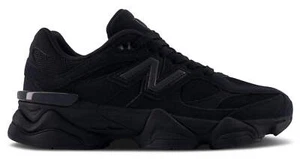New Balance 9060 Triple Black (GS) - Picture 1 of 13