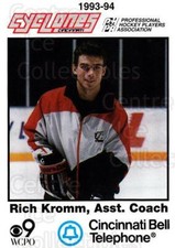 1993-94 Cincinnati Cyclones #26 Richard Kromm