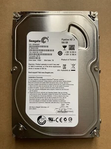 Seagate 500GB Pipeline HDD ST3500312CS SATA 3.5” Hard Drive - Bild 1 von 2