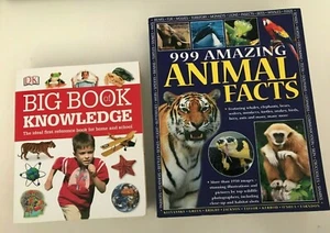 999 Amazing Animal Facts & DK Big Book Of Knowledge (PLEASE READ DESCRIPTION) - Picture 1 of 12