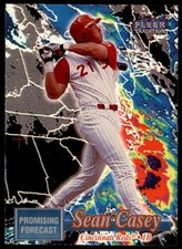 1998 Fleer Tradition Promising Forecast #PF2 Sean Casey Reds *3846