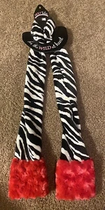 Wolf Tales Hand Warmer Scarf Zebra Print - Picture 1 of 3