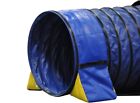 Cool Runners Tunnel Hugging Non Constricting PVC Dog Agility Tunnel Bag Set, Bl
