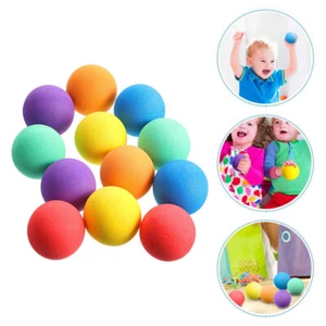 Mini Stress Balls for Kids 24pcs EVA Sponge Balls Colorful Soft Toys - Picture 1 of 12