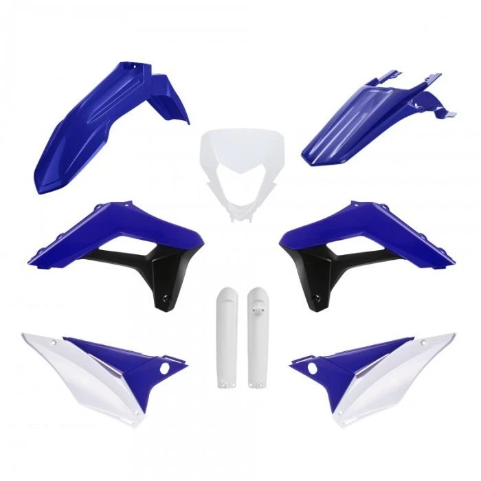 Polisport 91381 | Sherco Blue/White Replica Plastic Kit Full Kit for Sherco - Image 1 of 1