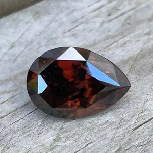 Natural Orangish Brown Zircon - Picture 1 of 7