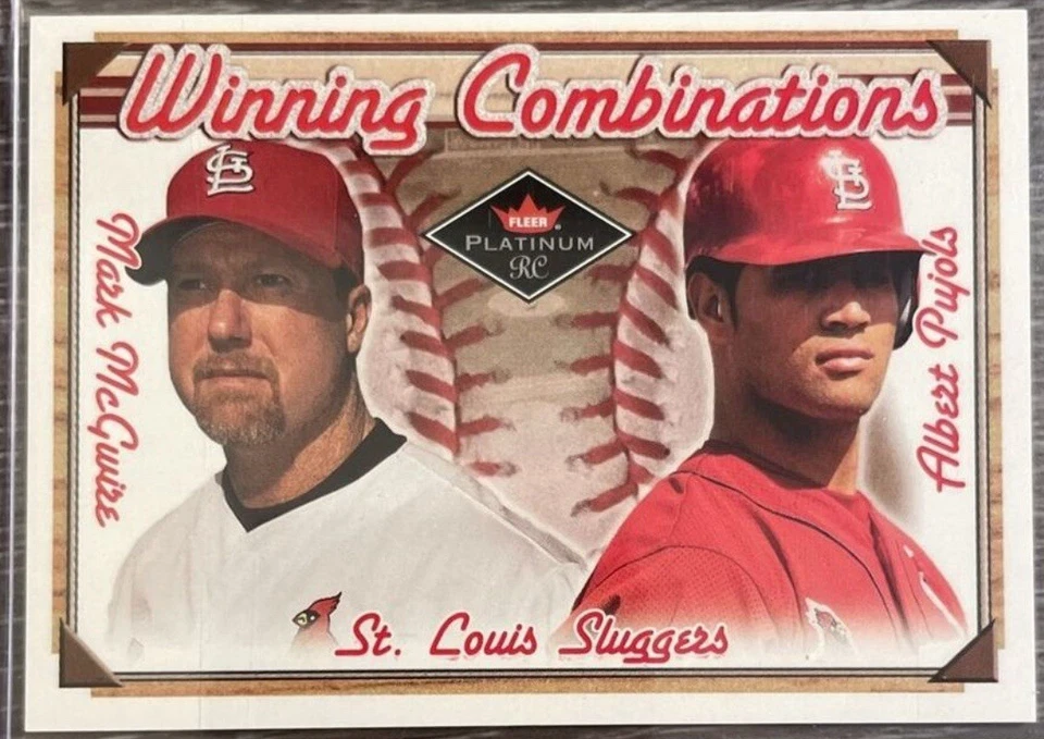 Fleer Platinum 2001 - WC - Albert Pujols, Mark McGwire #10 WC/2000 (RC) Foto 1 de 1