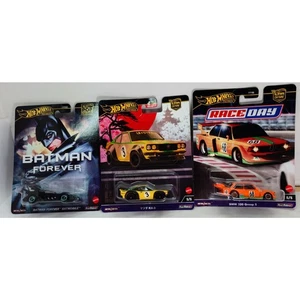Hot Wheels Premium Lot Of 3 BMW 320 Group 5, Batman forever Batmobile and RX-3 - Picture 1 of 7