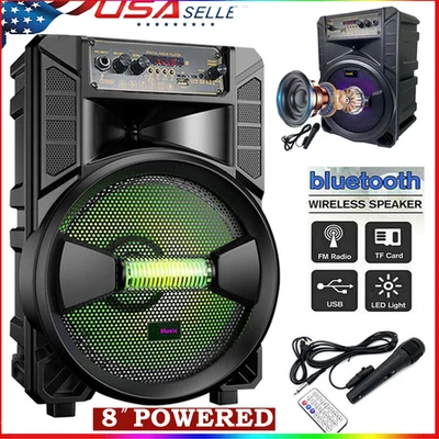 Altavoz portátil Bluetooth 3000 W Subwoofer Sistema de sonido de graves pesados Fiesta y micrófono Foto 1 de 4