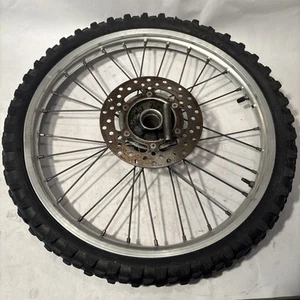 88-97 Kawasaki KX80 Front Wheel 19" Big Wheel KX 80 Disc Rim OEM 95-97 KX100 100 - Picture 1 of 13