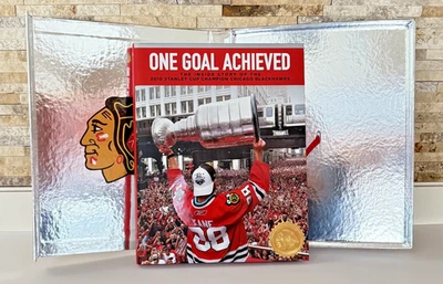 Libro DVD edición especial One Goal Achieved 2010 Blackhawks Stanley Cup Champions Foto 1 de 4