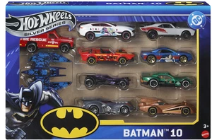 Mattel Hot Wheels Silver Series Batman 10 pack, fresh from case & ships in a box - Picture 1 of 1