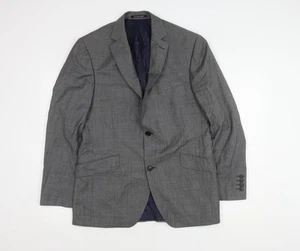 Austin Reed Men's Grey Wool Blazer, Size 40R Formal - Picture 1 of 12