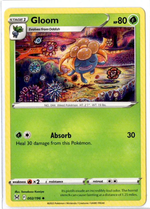 Gloom - 002/196 - Pokemon Lost Origin - Image 1 of 1
