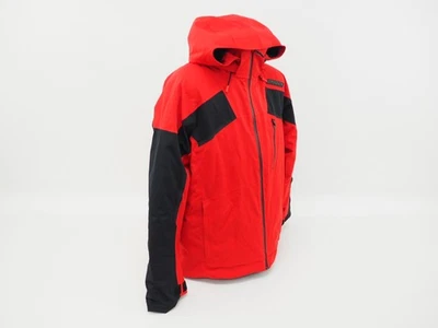 Chaqueta de esquí de invierno Spyder Leader para hombre talla XL roja/negra  Foto 1 de 4