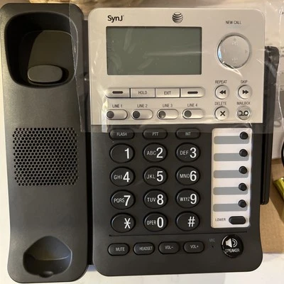 AT&T ML17928 2 Line Office Phone Caller ID Speaker - Image 1 of 4