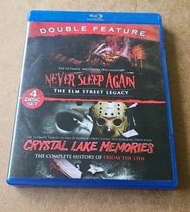 Crystal Lake Memories / Never Sleep Again (Blu-ray) 4 Discs HORROR - Afbeelding 1 van 20