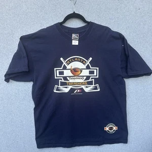 Pro Player Atlanta Thrashers Men XL NHL Hockey Center Ice Logo Vtg 90s Y2K - Picture 1 of 7