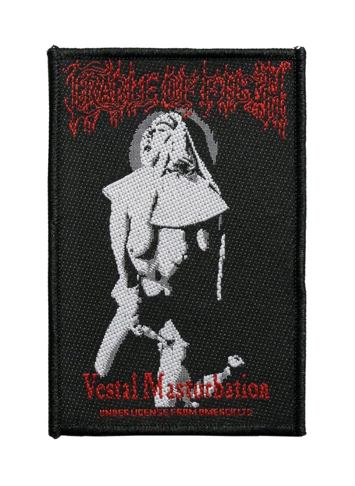 Cradle Of The Filth Vestal Battle Jacket Sew On Woven Patch - OFFICIAL 11-9 - Image 1 of 1